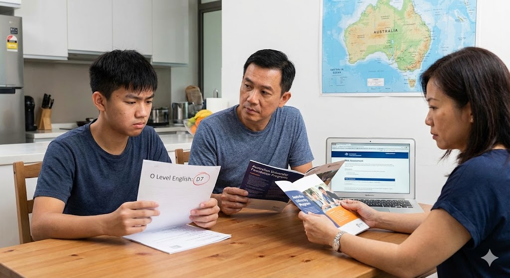 O Level 英文 D7 可以直接出国吗？——澳洲预科的真实情况与风险解析